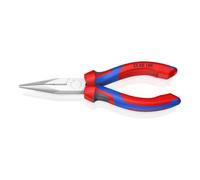 Knipex KNIPEX Pince à becs demi-ronds, droite, chromée, avec gaine 160 mm Quantité:1