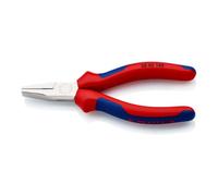 Knipex Pince à becs plats 20 05 140 Chrome-Vanadium, chromée, gaines bi-matière 140 mm