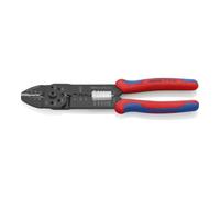 Knipex Pince à sertir 97 32 240 SB sur carte – 240 mm, noire laquée, poignées multimatières