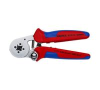 Knipex KNIPEX Pince à sertir auto-ajustable pour embouts à fourche 180 mm, manche bi-matière chromé Quantité:1