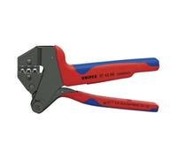 Knipex KNIPEX Pince à sertir MC4® & MC4® EVO2 pour embouts interchangeables MC4® Multi-Connect (jusqu’à 6 mm²) manche bi-composant brunie 200 mm Quantité:1