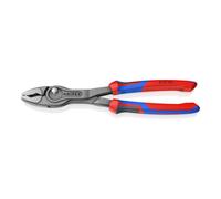 Knipex KNIPEX Pince TwinGrip 82 02 250 prise frontale et latérale avec poignées confort gris anthracite 250 mm Quantité:1