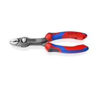 Knipex KNIPEX Pince TwinGrip à prise frontale et latérale avec poignées confort gris anthracite 150 mm Quantité:1
