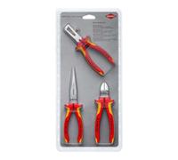 Knipex Tournevis pour vis Robertson R1 98 12 04 – attesté VDE, gaine bi-matière 185 mm