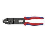 Knipex 97 32 240 Pince à sertir pour cosses isolées, pour connecteurs enfichables isolés 1.5 à 6 mm²