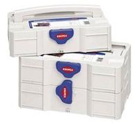 KNIPEX Pince à sertir avec assortiment de sertissage pour embouts de câble