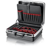 Knipex Mallette à outils Basic 00 21 05 LE – vide, 41 compartiments d'insertion 27 L, 465x200x410 mm