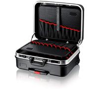 Knipex Mallette à outils Big Basic Move 00 21 06 LE – vide, 2 roues, poignée télescopique, 33 l