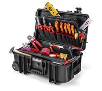 Knipex Mallette à outils Robust26 Move Électro 22 pièces 550 mm, 00 21 33 E