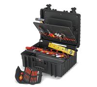Knipex Mallette à outils « Robust34 » Électricien 26 outils - 00 21 36