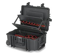 Knipex Mallette à outils « Robust45 » avec rouleaux intégrés et poignée télescopique - 00 21 37 LE