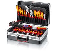 Knipex Mallette à outils équipée 00 21 20 pour électricien 20 pièces 480×175×370 mm