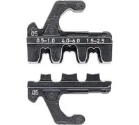 Knipex Matrice de sertissage pour connecteurs non isolés à fût, 97 39 05 | Ouvert, (largeur de connecteur 4,8 + 6,3 mm)