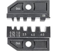 Knipex Matrice à sertir 97 49 08 pour embouts 0,25–6 mm² pour pinces 97 43 200/97 43 E/97 43