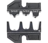 Knipex 97 49 18 Matrice à sertir pour embouts doubles 6 à 16 mm² adapté pour marque (pinces) Knipex 97 43 200, 97 43 E, 97 43