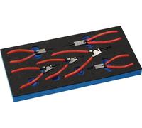 KNIPEX Module à outils 6 pièces module 1/3 bagues intérieures/extérieures J0-...