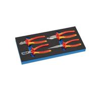 KNIPEX Module outils LD45 4 pices module 1/3 jeux de pinces VDE VDE pinces