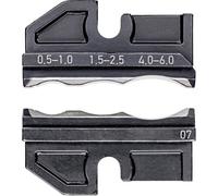 Knipex neu 97 49 07 Matrice à sertir pour raccords de tuyaux thermorétractables 0.5 à 6 mm² adapté pour marque (pinces) Knipex