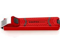 Knipex Outil à dégainer avec lame scalpel en blister boîtier, 16 20 28 SB | En plastique résistant aux chocs 130 mm