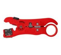 Knipex 16 60 06 SB Dénudeur de câble adapté pour câbles coaxiaux RG59, RG6, RG7, RG11
