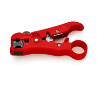 Knipex 16 60 06 SB Dénudeur de câble adapté pour câbles coaxiaux RG59, RG6, RG7, RG11