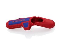KNIPEX ErgoStrip® Outil universel à dégainer pour droitiers, 135 mm, câbles 3G1,5 > 5G2,5, câbles coaxiaux, de données, pince à dénuder, 16 95 01 SB