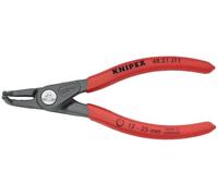 KNIPEX Outils - Pince circlip de précision, interne, coudée à 90 degrés, diamètre d'alésage 15/32"-1" (4821J11)