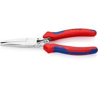 KNIPEX Pince à agrafes de sellerie polie miroir avec poignées multimatières 185 mm, 91 92 180