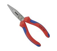 Knipex Pince à Bec Plat avec Tranchant rouge 140 mm