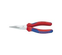 Knipex Pince à becs longs chromée, avec gaines bi-matière 190 mm 30 25 190