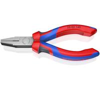 Knipex Pince à becs plats DIN ISO 5745 20 02 140 – 140 mm, tête polie, gaines multicomposants