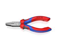 Knipex Pince à becs plats DIN ISO 5745 20 02 140 – 140 mm, tête polie, gaines multicomposants