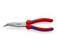 Knipex 26 22 200 pour latelier Pince plate à becs ronds coudée à 40° Acier électrique Vanadium 200 mm