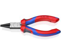 Knipex Pince à becs ronds noire atramentisée, avec gaines bi-matière 140 mm 22 02 140