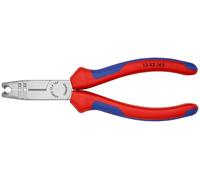 Knipex Pince à dégainer noire atramentisée polie avec gaines bi-matière 165 mm - 13 42 165