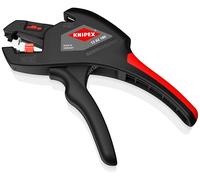 Knipex Pince à dénuder automatique, 0,2-6 mm², avec réglage fin, avec butée de longueur réglable, pince à dénuder, 12 62 180