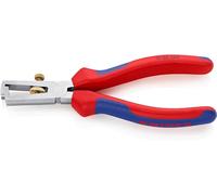 Knipex Pince à dénuder Avec ressort d'ouverture, universel chromée, avec gaines bi-matière 160 mm (carte LS/blister) 11 05 160 SB