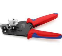 Knipex Pince à dénuder de précision avec couteaux de forme brunie, avec gaines bi-matière 195 mm 12 12 06