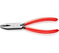 Knipex Pince à gruger le verre noire atramentisée, gainées en plastique 160 mm 91 71 160