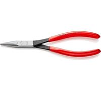 Knipex Pince plate à becs ronds droite 28 21 200 pour électronique & mécanique de précision - 200 mm