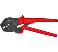 Knipex Pince à sertir également pour prise à deux mains brunie, avec gaines en plastique antidérapantes 250 mm 97 52 19