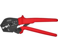 Knipex Pince à sertir également pour prise à deux mains brunie, avec gaines en plastique antidérapantes 250 mm 97 52 23