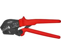 Knipex Pince à sertir également pour prise à deux mains brunie, avec gaines en plastique antidérapantes 250 mm 97 52 04