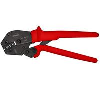 KNIPEX Pince à sertir également pour prise à deux mains en blister avec gaines en plastique antidérapantes 250 mm, 97 52 05 SB
