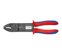 Knipex Pince à sertir noire laquée avec gaines bi-matière 240 mm - 97 32 240