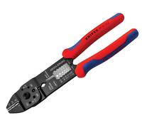Knipex Pince À Sertir Pour Bornes Isolées Et Connecteurs De Prise KPX9721215