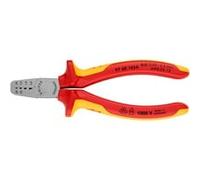 Knipex 97 68 145 A Pince à sertir pour embouts de câble 0.25 à 2.5 mm²