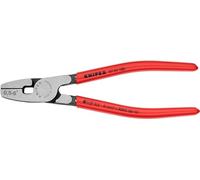 Knipex Pince à sertir pour embouts de câble introduction frontale gainées en plastique 180 mm, 97 81 180