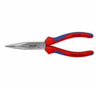 Knipex Pince Bec Plat Rond 200 mm Courbée Isolée Coupe Précise Robuste