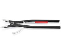 Knipex Pince Circlips - Arbre:252-400mm - Pointes:4,5mm; Droites -Longueur : 570 mm - Avec système de blocage, Pointes interchangeables, Époxy noir, 46 10 A6